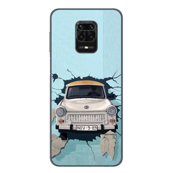 Кейс съвместим с Xiaomi Redmi Note 9 Pro Silicon Gel Tpu Модел Trabant