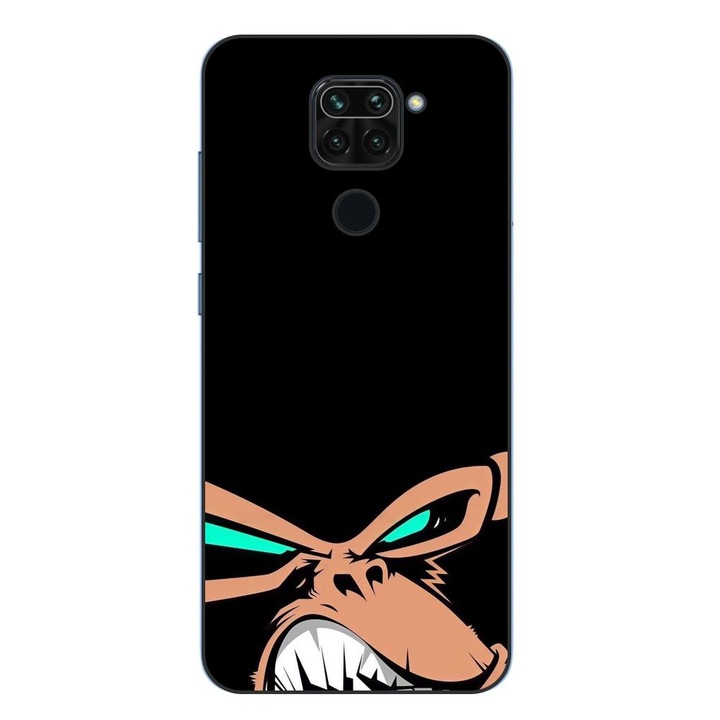 Husa compatibila cu Xiaomi Redmi Note 9 Silicon Gel Tpu Model Angry Monkey