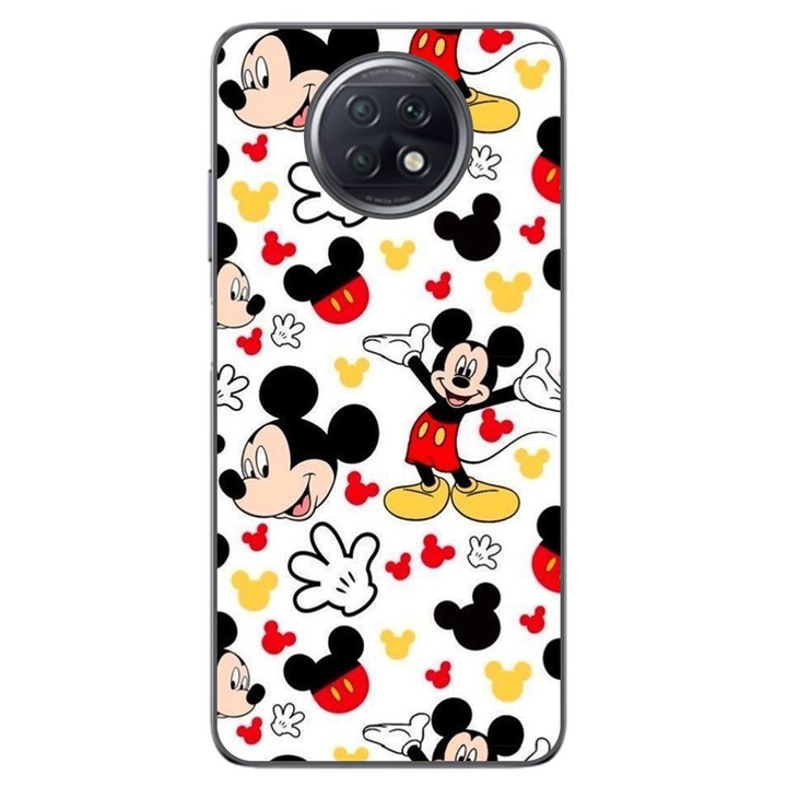 Husa compatibila cu Xiaomi Redmi Note 9T Silicon Gel Tpu Model Mickey Cool Pattern