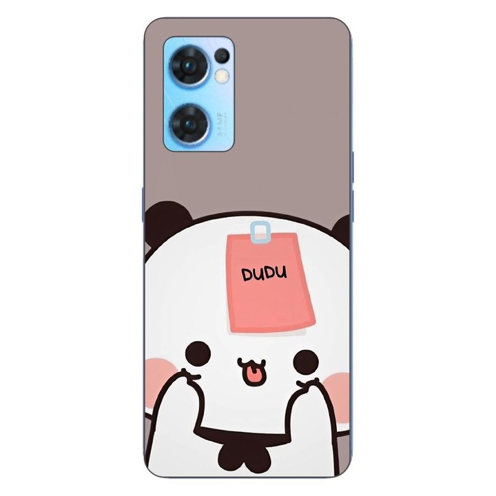 Кейс съвместим с Oppo Reno7 5G Silicon Gel Tpu Модел Dudu