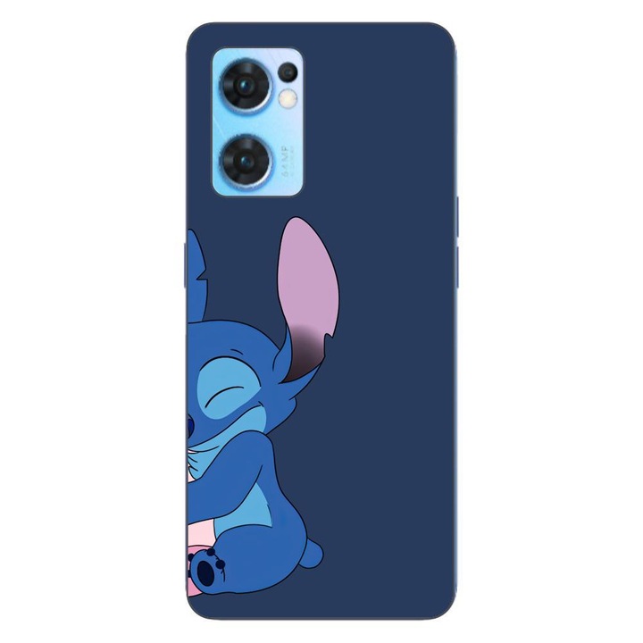 Капак, съвместим с Oppo Reno7 5G Silicon Gel Tpu Model Stitch Him