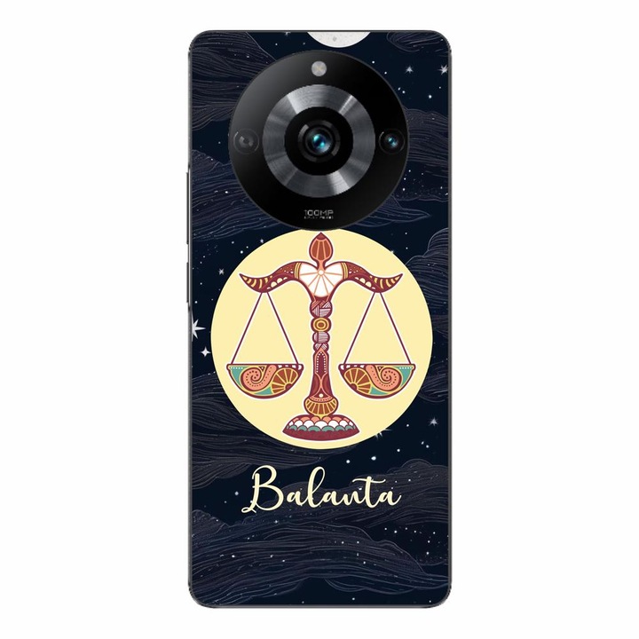 Капак, съвместим с Realme 11 Pro/ Pro + Silicon Gel Tpu Модел Хороскоп Везни