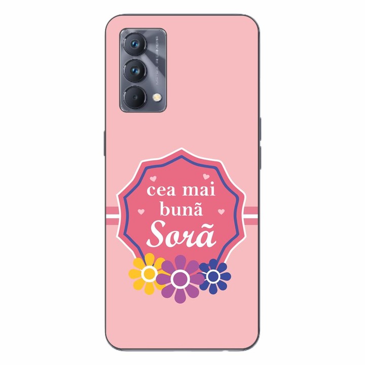 Покритие, съвместимо с модел Realme GT Master Silicon Gel Tpu Best Sister