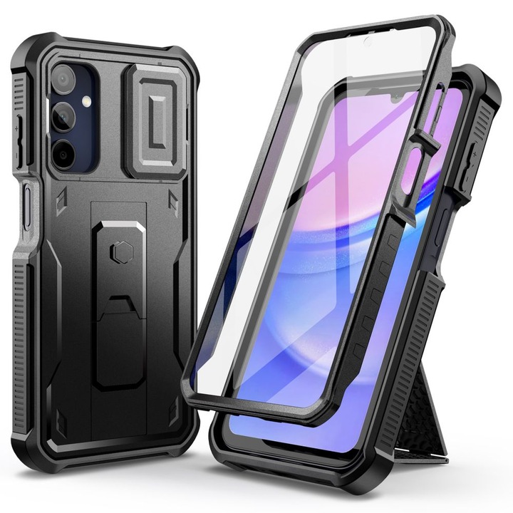fixGuard KEVLAR CAM+ tok SAMSUNG GALAXY A15 4G / 5G, fekete