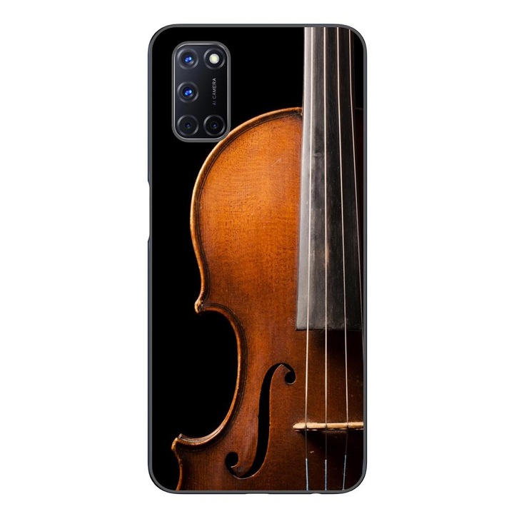 Husa compatibila cu Oppo A72 Silicon Gel Tpu Model Vioara