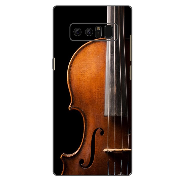 Калъф, съвместим с Samsung Galaxy Note 8 силиконов гел Tpu модел цигулка