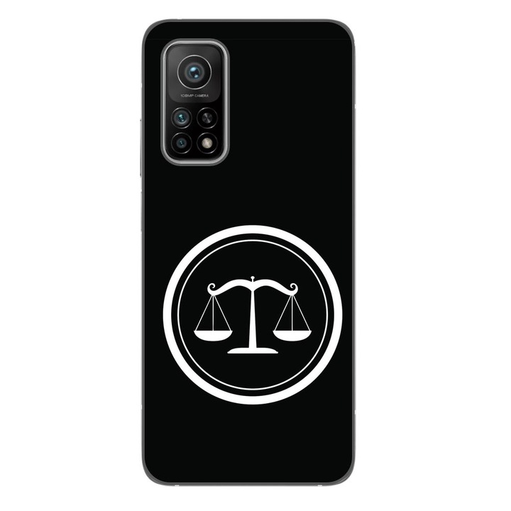 Капак, съвместим с модел Xiaomi Mi 10T Pro 5G Silicon Gel Tpu Balance of Justice