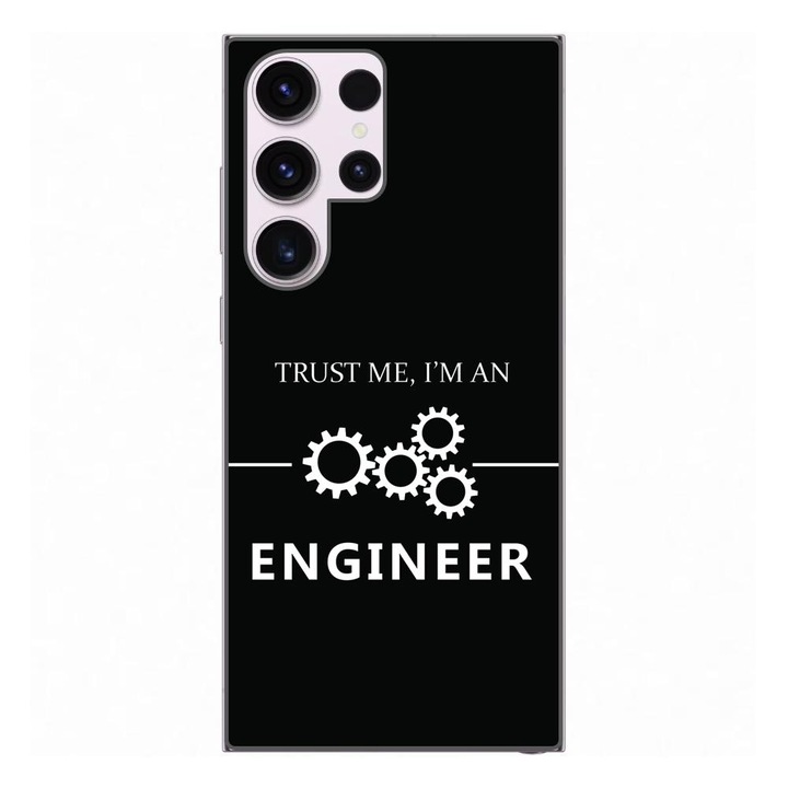 Кейс, съвместим с Samsung Galaxy S23 Ultra Silicon Gel Tpu Model Engineer
