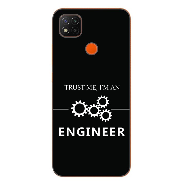 Капак, съвместим с Xiaomi Redmi 9C, 9C NFC Silicon Gel Tpu Model Engineer
