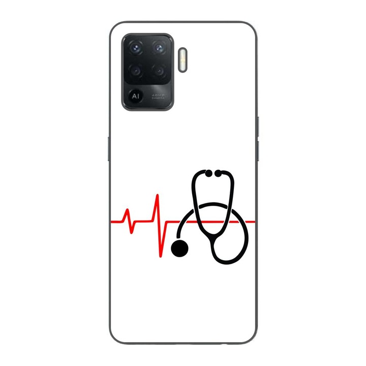 ΠΠ΅ΠΉΡ, ΡΡΠ²ΠΌΠ΅ΡΡΠΈΠΌ Ρ Oppo Reno5 Lite Silicon Gel Tpu ΠΠΎΠ΄Π΅Π» Puls Doctor