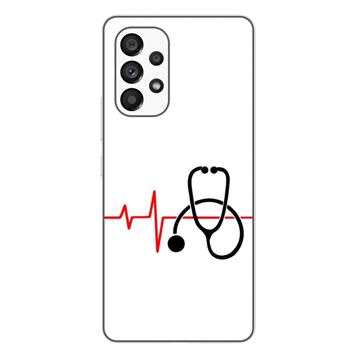 Кейс съвместим с Samsung Galaxy A53 5G Silicon Gel Tpu Модел Puls Doctor