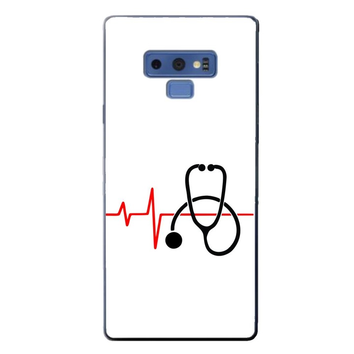 Husa compatibila cu Samsung Galaxy Note 9 Silicon Gel Tpu Model Puls Doctor