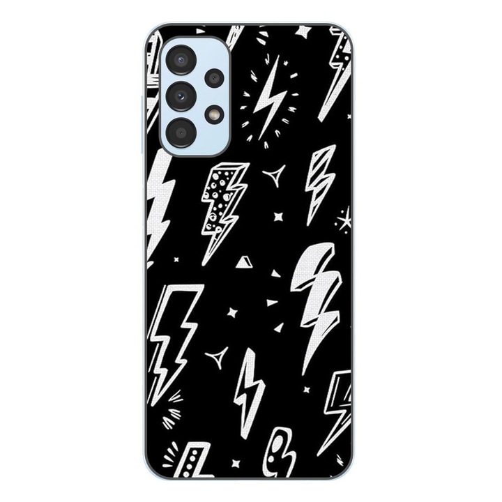 Husa compatibila cu Samsung Galaxy A23 4G, A23 5G Silicon Gel Tpu Model Lightnings