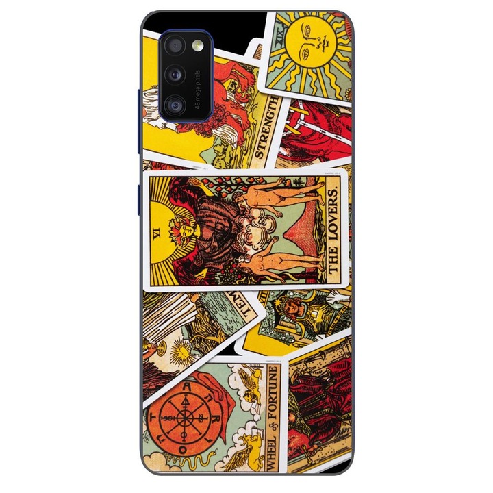 Кейс, съвместим с Карти Таро модел Samsung Galaxy A41 Silicon Gel Tpu