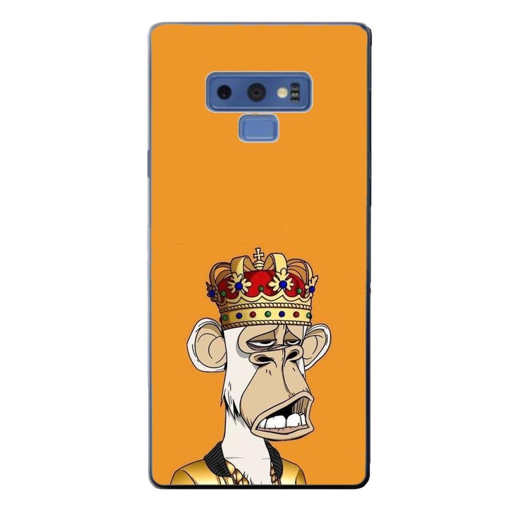 Калъф, съвместим със Samsung Galaxy Note 9 Silicon Gel Tpu Модел NFT Royal Ape
