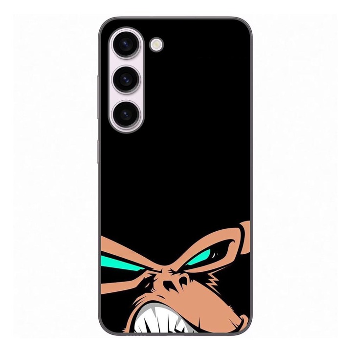 Кейс, съвместим със Samsung Galaxy S23 Silicon Gel Tpu Модел Angry Monkey