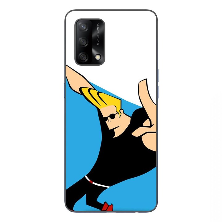 Husa compatibila cu Oppo A74 4G Silicon Gel Tpu Model Johnny Bravo