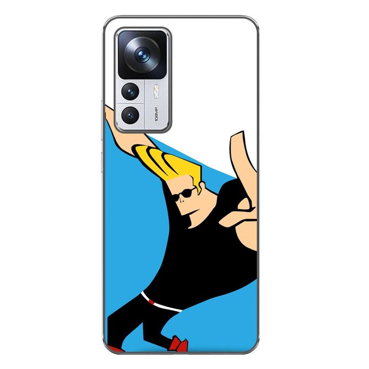 Husa compatibila cu Xiaomi 12T, 12T Pro Silicon Gel Tpu Model Johnny Bravo