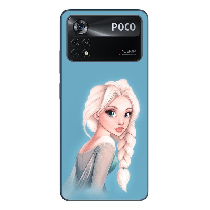 Кейс, съвместим с модел Xiaomi Poco X4 Pro Silicone Gel Tpu Princess