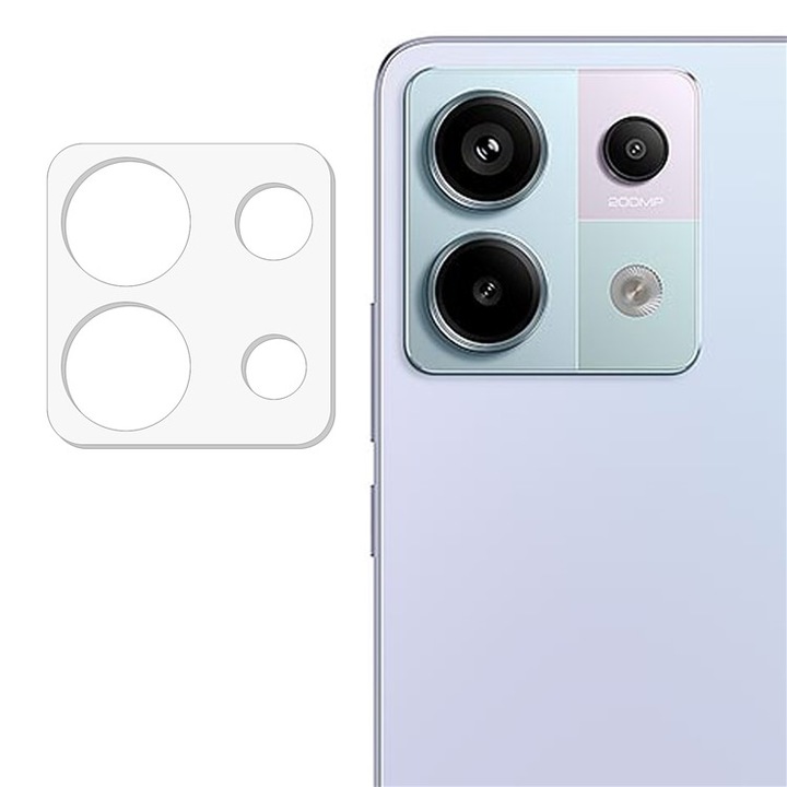 Стъклен Протектор за Камера TA TECH ARMOR за Xiaomi Redmi Note 13 Pro 5G, Прозрачен