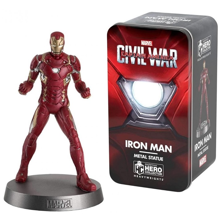 Фигуркa, Eaglemoss Marvel Iron Man 1:18 Метална Кутия