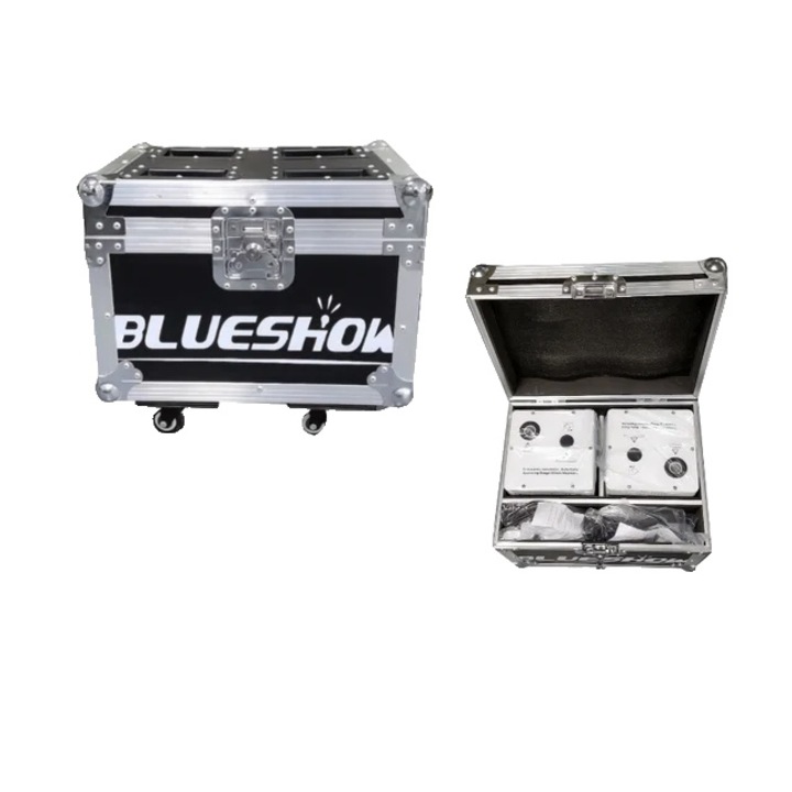 Echipament cu scanteie rece, 700W, control DMX si telecomanda, carcasa aluminiu, 240x210x320mm, set 2 in 1