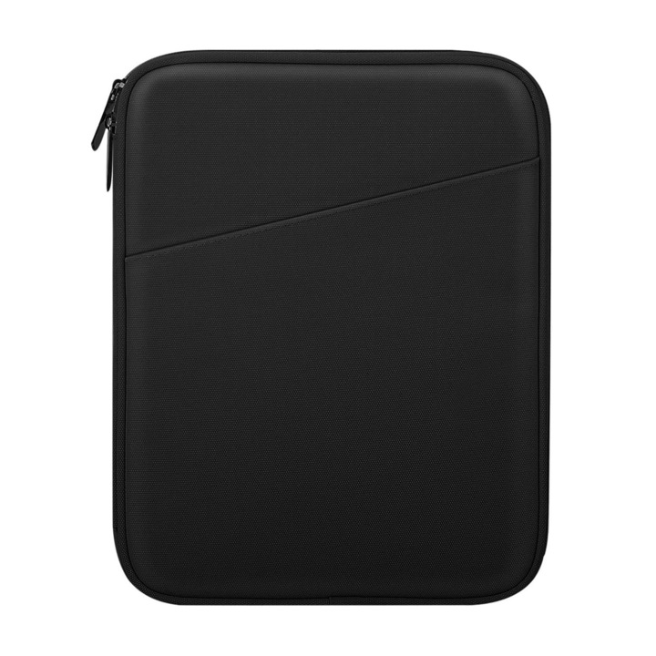 Univerzális borító, JENUOS, 10,2-11 hüvelykes táblagéphez, kompatibilis az Apple iPad 10.2/10.5/10.9, Apple iPad Pro 11, Mate Pad 10.4/11, Mate Pad Pro 10.8, Surface go/2/3 10.5, 30 x 23. x 2,5 cm, fekete
