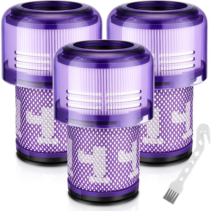 Филтър за прахосмукачка за Dyson, съвместим с Dyson V12, Detect Slim, Slim Absolute, KINGTRONG