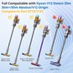 Филтър за прахосмукачка за Dyson, съвместим с Dyson V12, Detect Slim, Slim Absolute, KINGTRONG