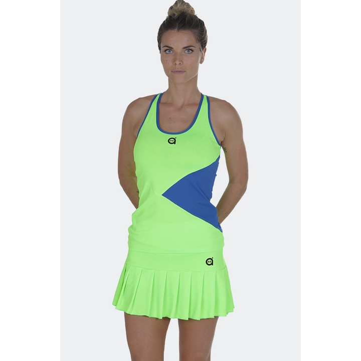 Fusta sport dama Nicole, A 40 GRADOS BY 3 SPORT & STYLE, Poliester, Galben, XS INTL