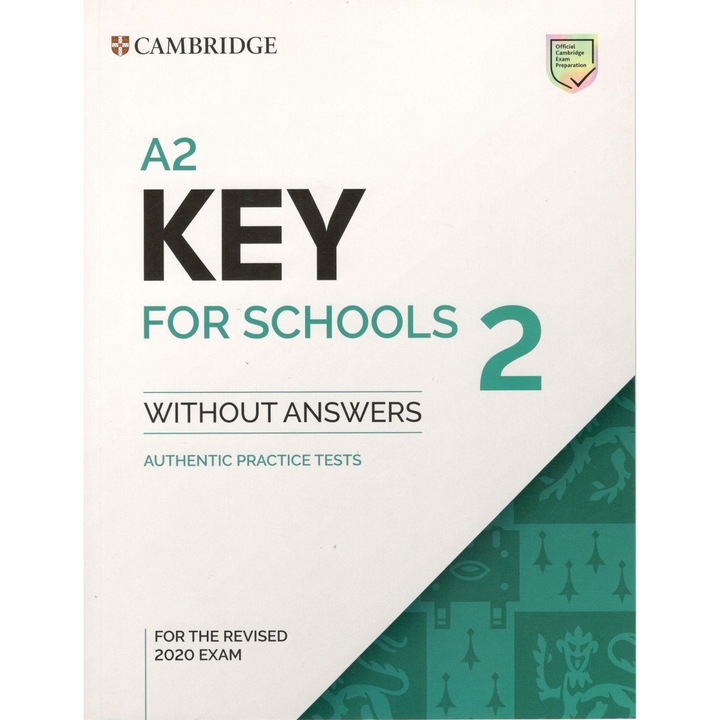 A2 kulcs az iskoláknak 2 diákkönyv válaszok nélkül - Cambridge