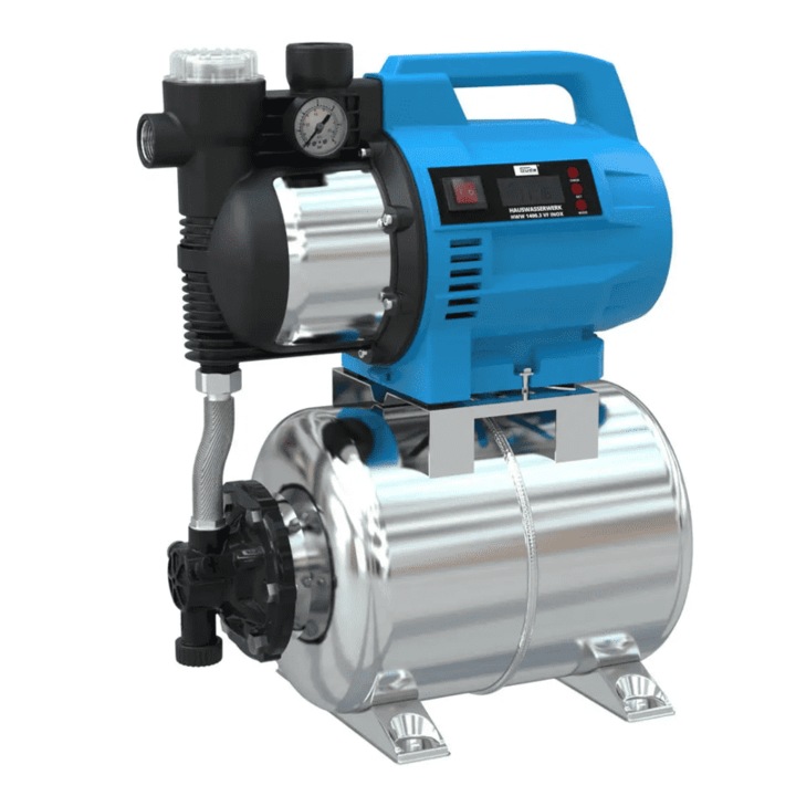 Hidrofor cu afisaj digital HWW 1400.3 VF Gude 93909, 1400 W, 4800 l/h