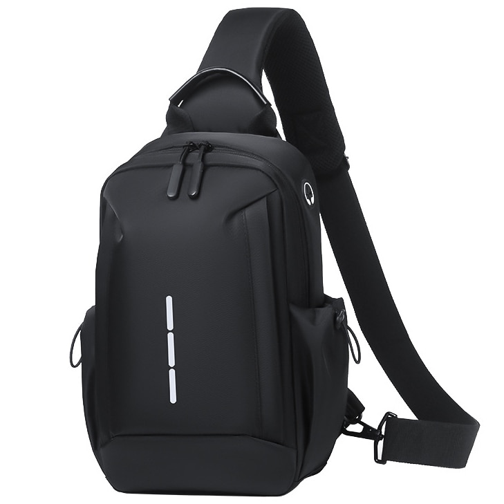 Rucsac crossbody, impermeabil, multifunctional, antifurt