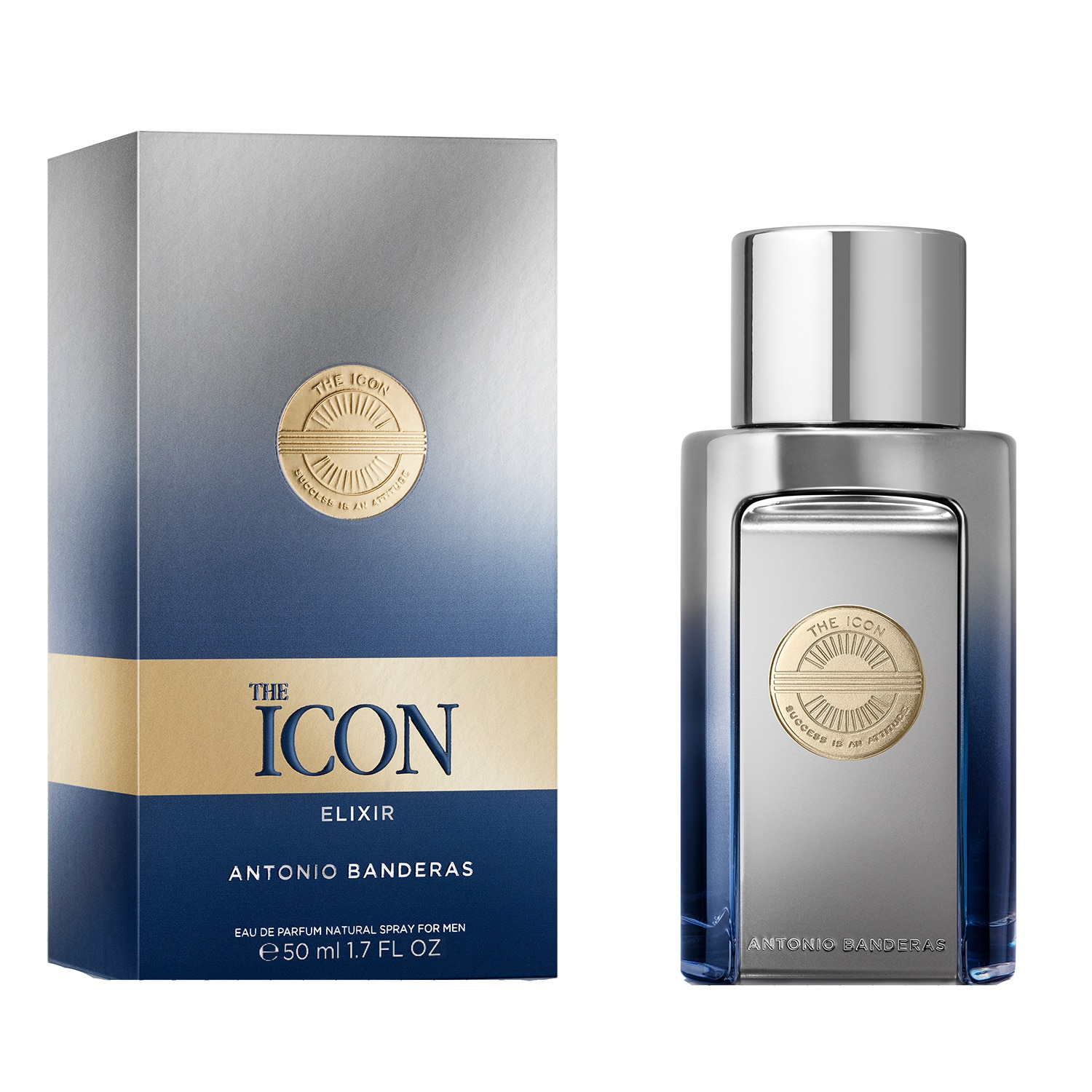 Apa de Toaleta Antonio Banderas The Icon Elixir, Barbati, 50ml