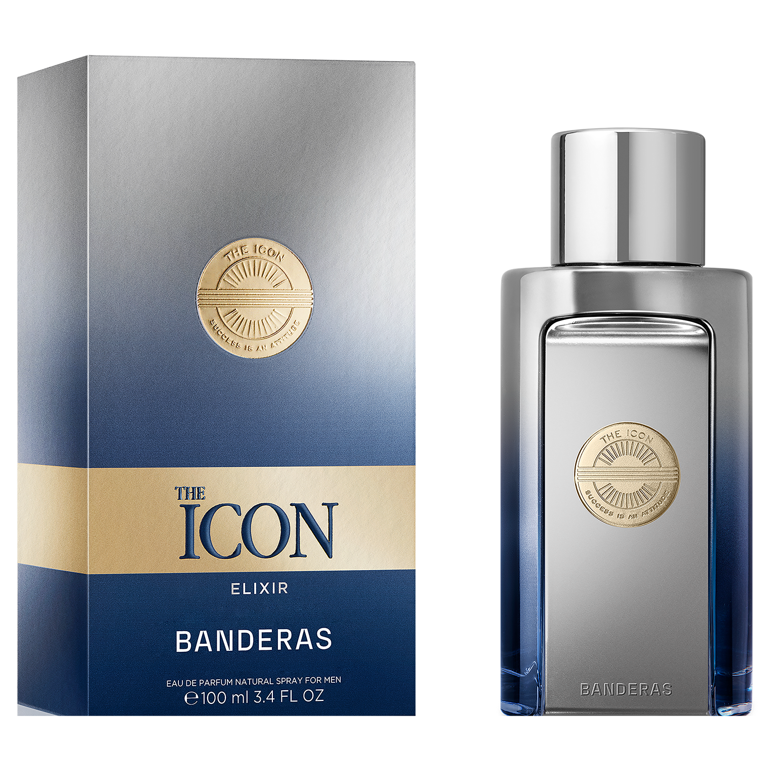 Apa de Toaleta Antonio Banderas The Icon Elixir, Barbati, 100ml