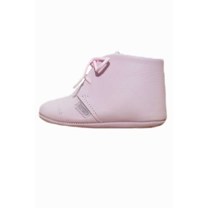Ghetute neimblanite bebelusi cu siret, Cuquito, din piele, roz, 50748-004 - 20, Roz