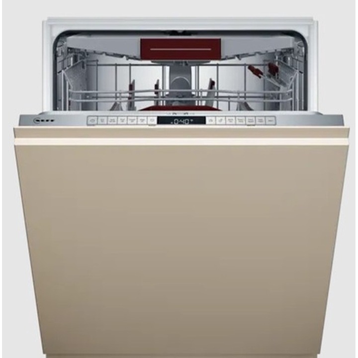 Masina de spalat vase complet incorporabila NEFF S155ECX00E, N 50, Clasa B, 60cm, Open Dry, Home Connect, Sertare Flex 2, TimeLight, Chef 70°C, Functia Favorit