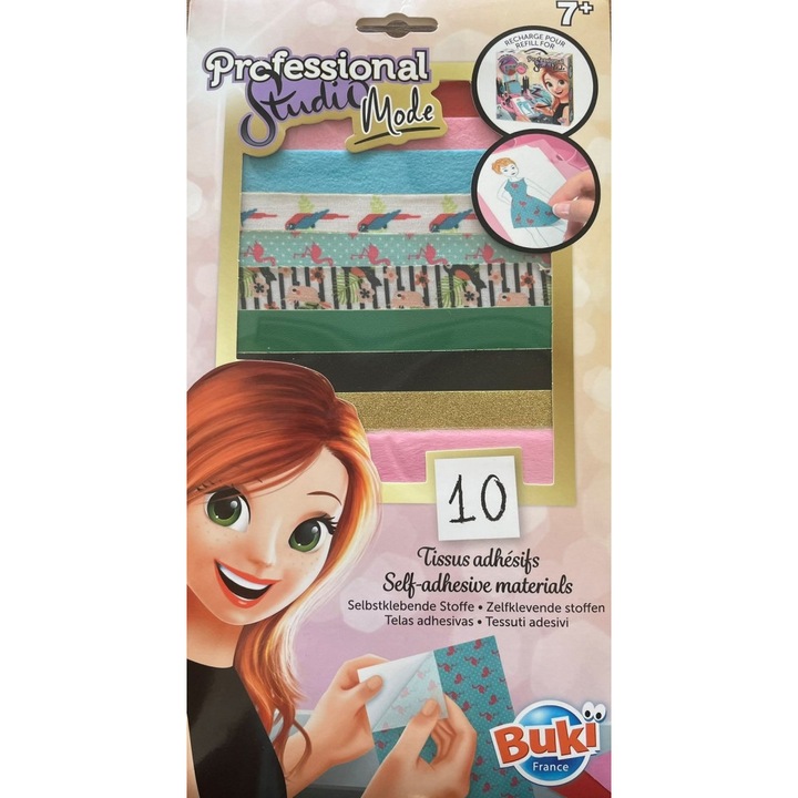 Set materiale autoadezive, Buki France, Studio profesional de design, Supliment 5419, 10 coli
