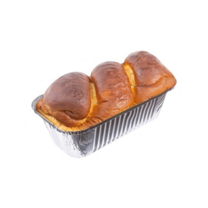 Tava din aluminiu Oti pentru copt cozonac, 2500 ml, 5 buc/set