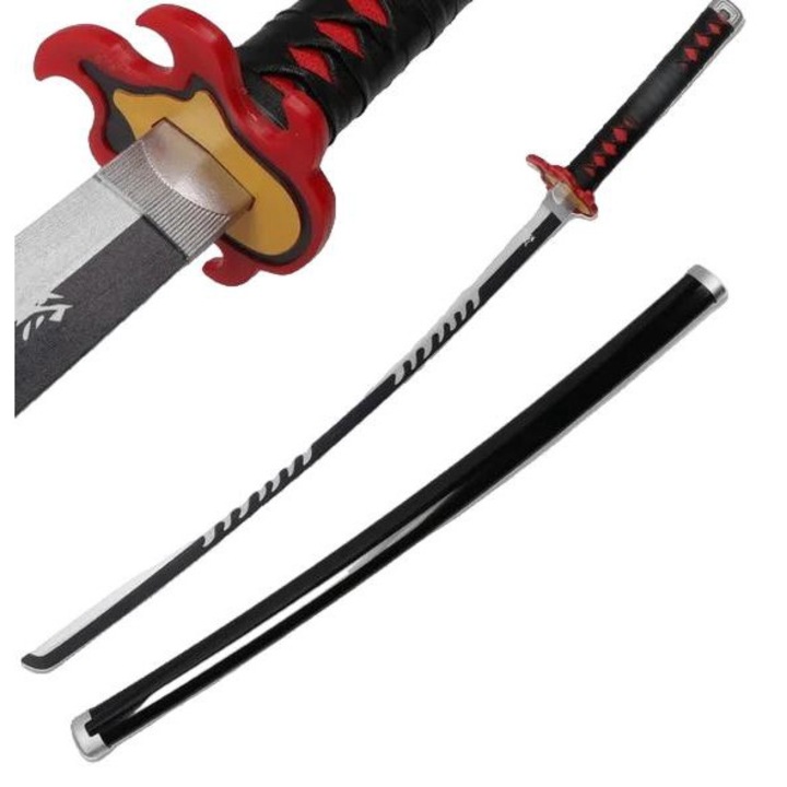 Оръжие за косплей, бамбук/пластмаса, многоцветно, 12+ години