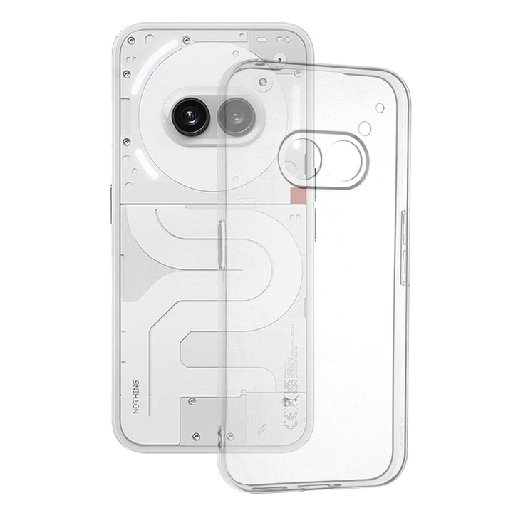 Кейс за Honor Magic6 Pro, Techsuit Clear Silicone, Transparent