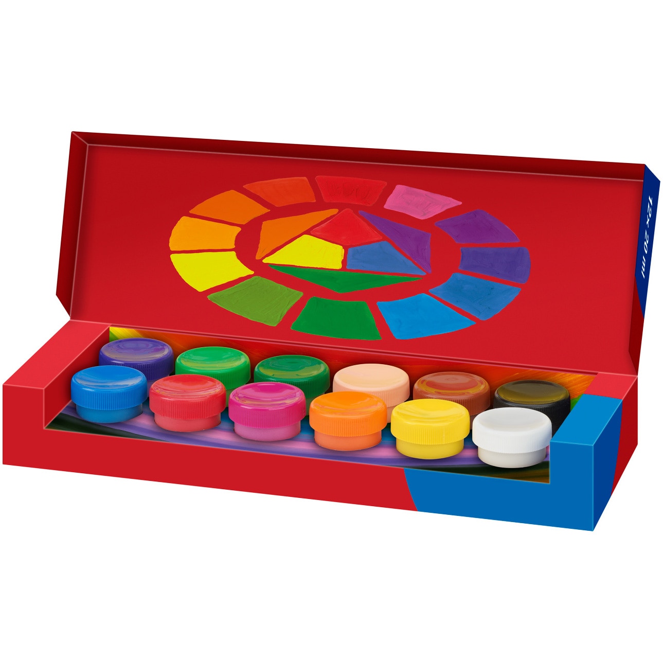 Guase Faber-Castell, 20 ml, 12 culori/set