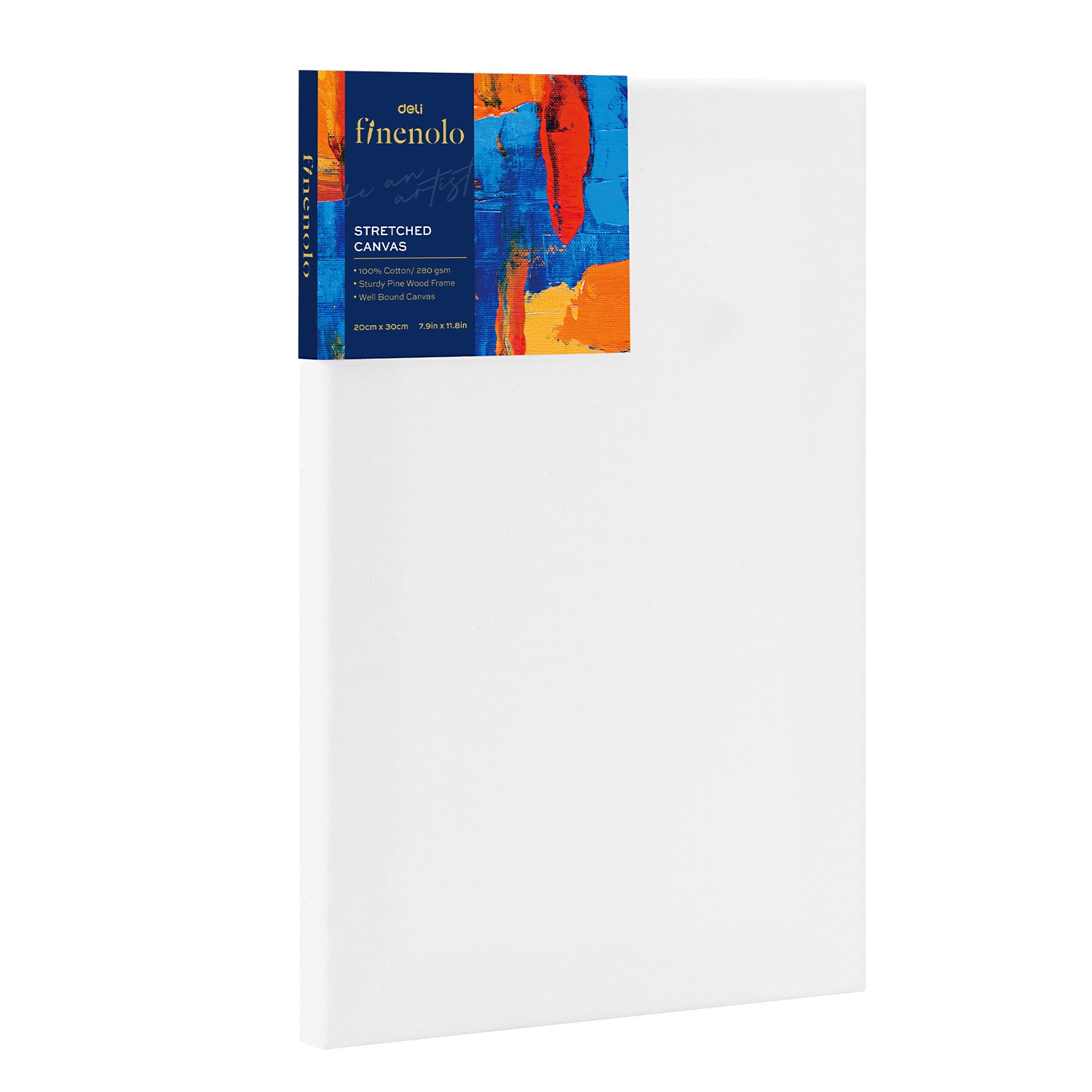 Panza pentru pictura pe sasiu Deli, dimensiune 20 x 30 cm