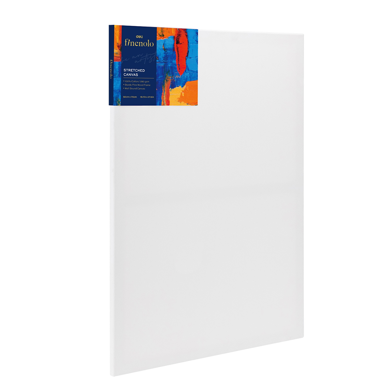 Panza pentru pictura pe sasiu Deli, dimensiune 50 x 70 cm