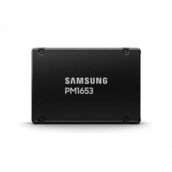 SSD SAMSUNG PM1653 Enterprise 3.84TB, 2.5”, SAS 24 Gb/s, MZILG3T8HCLS-00A07, Bulk