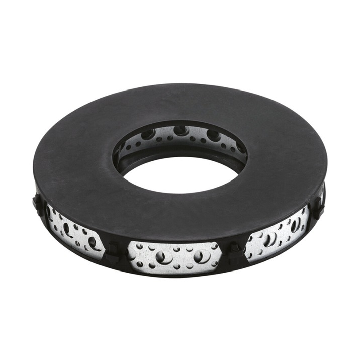 Banda Perforata tip D 12/19 x 0.8 mm, otel zincat, 10m - 12 x 0.8 mm