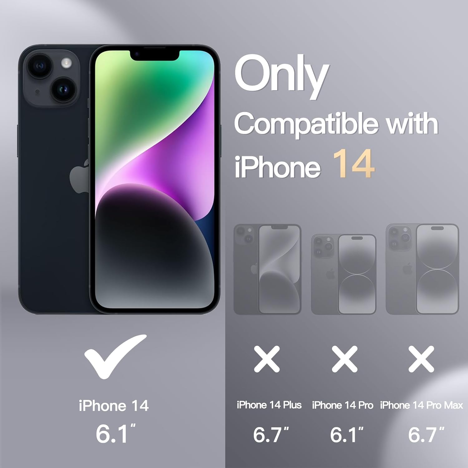 Husa Protectie +QUAL, Compatibila iPhone 14, Silicon, Microfibra in Interior, Ultra Slim, Margini Ridicate pentru Protectia Ecranului si a Camerelor, Negru