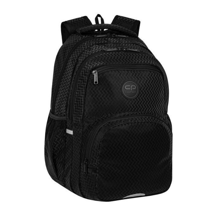 CoolPack ergonomikus iskolatáska hátizsák PICK - Black