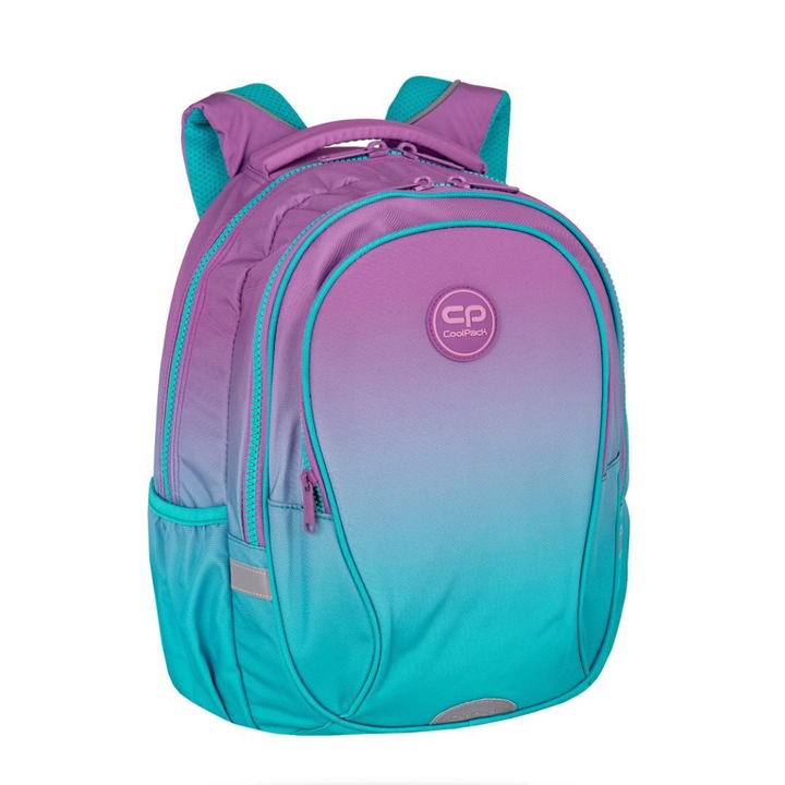Iskolai hátizsák CoolPack Factor Gradient Blueberry, 32 x 46 x 17 cm, Többszínű