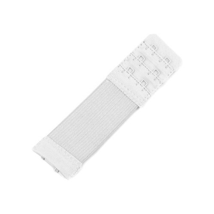 Extensie pentru sutien, latime 3.8 cm, lungime 8 cm, alba, Dactylion®